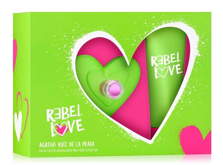 Agatha Ruiz De La Prada Agatha Ruiz De La Prada Rebel Love Set EDT 80 ML + Crema (M)