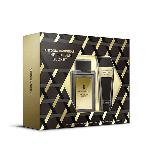 Antonio Banderas The Golden Secret EDT 100 ML + After Shave Estuche (H)