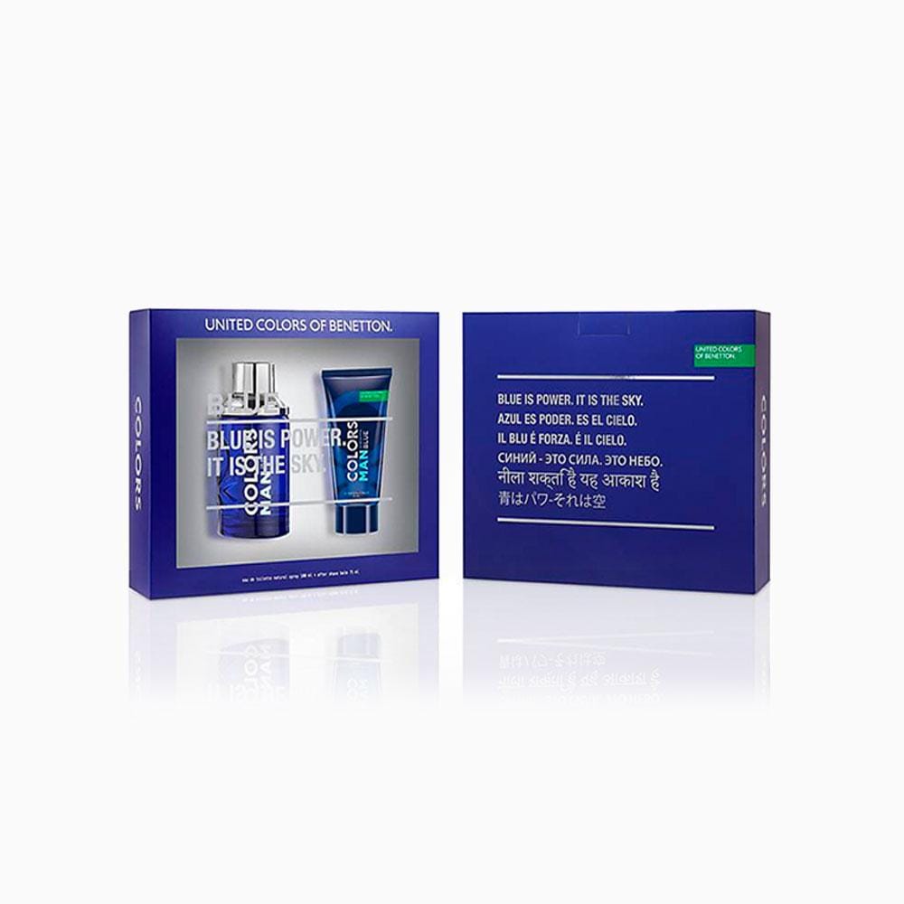 Benetton Colors Man Blue Set EDT 100 ML + After Shave 75 ML (H)