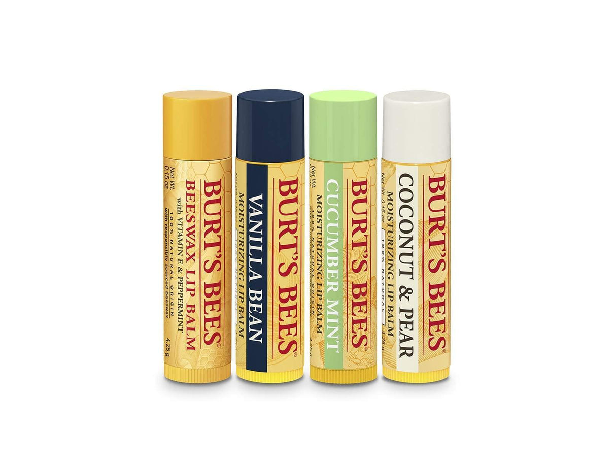 Burt's Bees Burt's Bees Kit Navidad para regalo Bálsamos Labiales Cera de abejas Mix