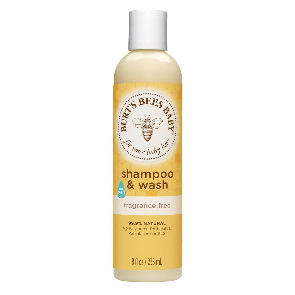 Burt's Bees Shampoo y Jabón Líquido Baby Bee Sin Fragancia de 235ml