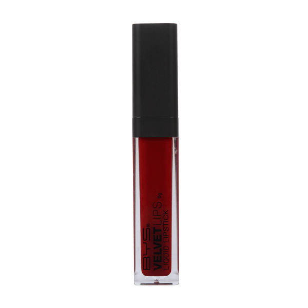 BYS Velvet Lips Acabado Terciopelo Cherry Now 01