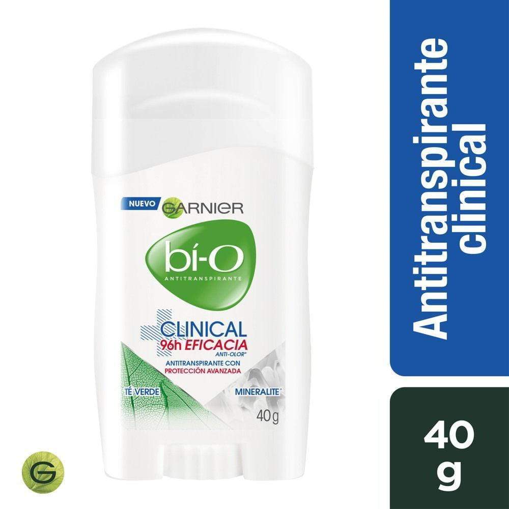 Garnier bí-O Antitranspirante en barra Clinical Eficacia 40g (M)
