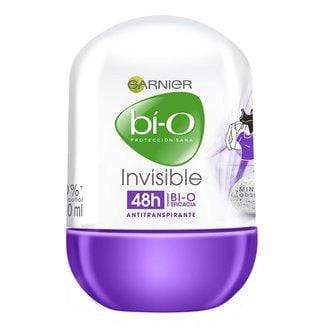 Garnier bí-O Antitranspirante Invisible BWC Roll On 50 ML (M)