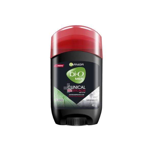 Garnier bí-O Men Antitranspirante en barra Clinical Eficacia 40g (H)