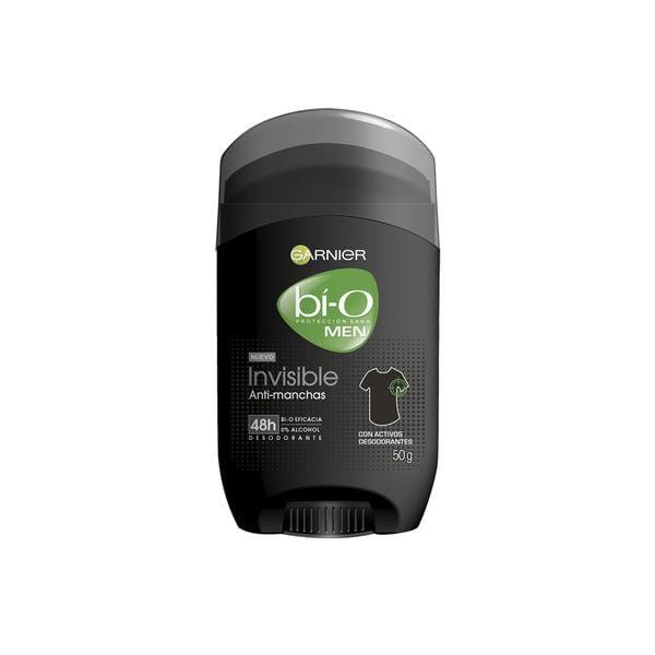 Garnier bí-O Men Antitranspirante en barra Invisible 50g (H)