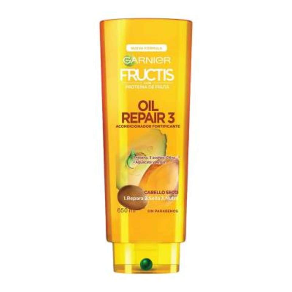 Garnier Fructis Acondicionador Oil Repair 3 650 ML