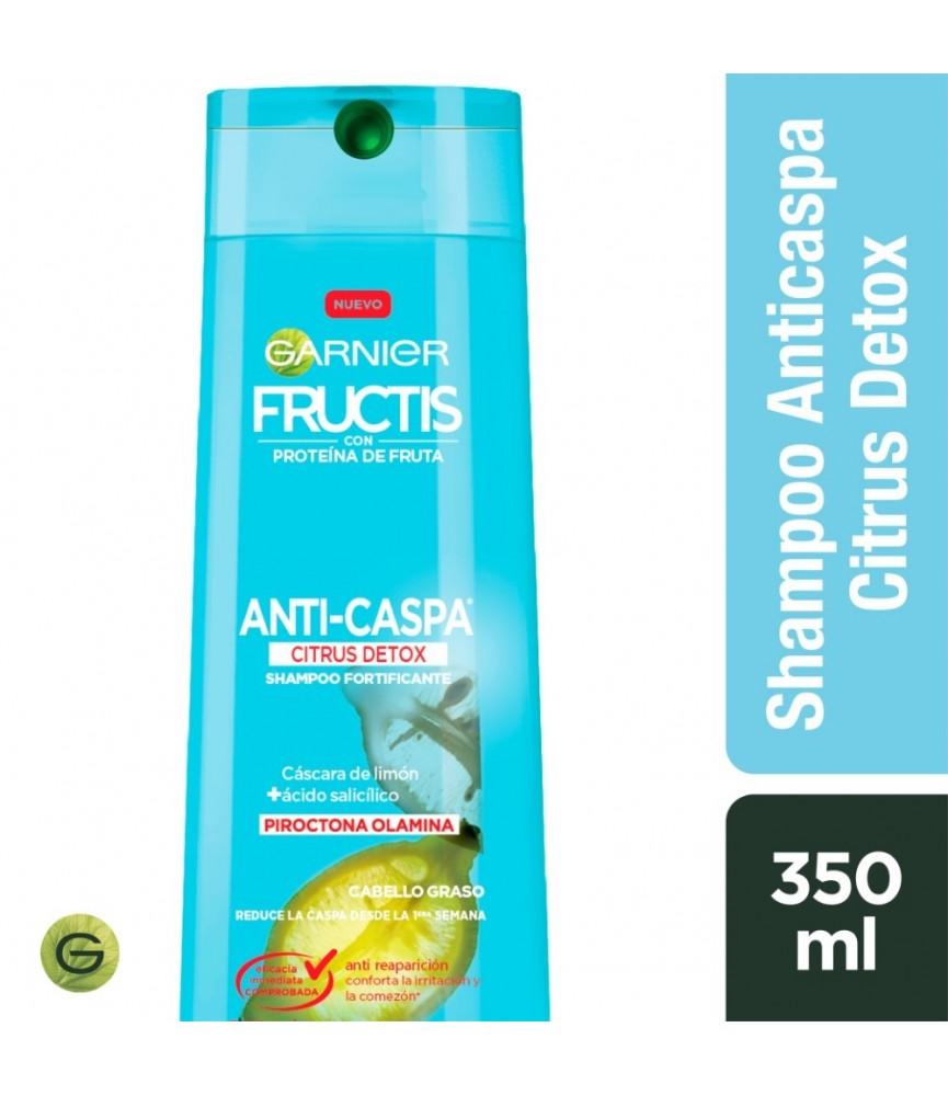 Garnier Fructis Shampoo Anticaspa Citrus Detox 350 ML