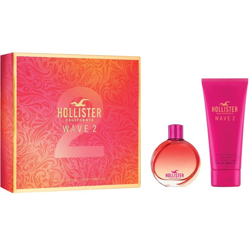 Hollister Hollister Wave 2 Her Set EDP 100 ML + Crema 200 ML (M)