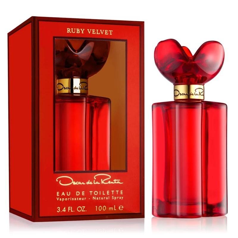 Oscar De La Renta Oscar De La Renta Ruby Valvet Collector ML (M)