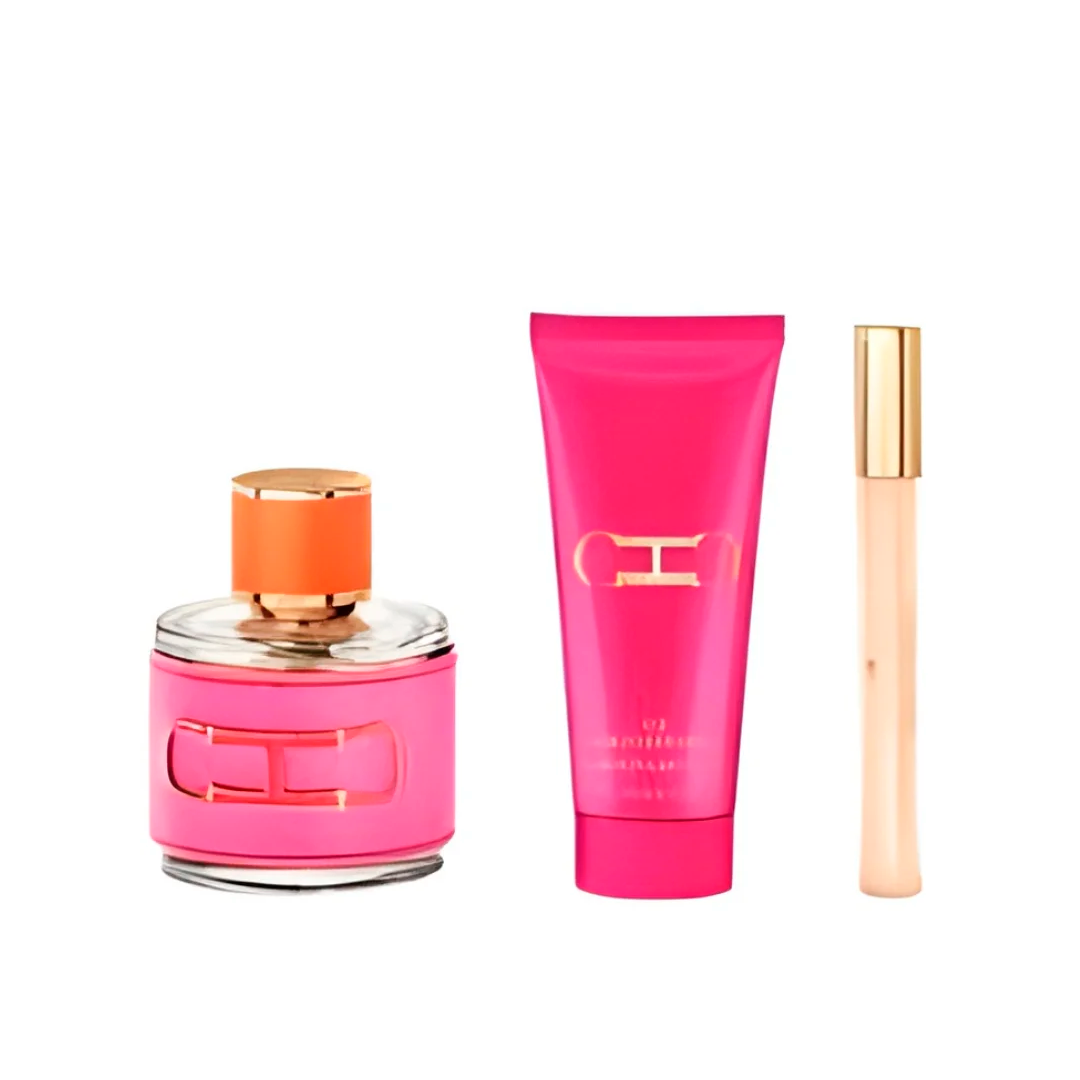 Carolina Herrera Ch Insignia Leather 100Ml+100Ml+10Ml EDP Set (M)