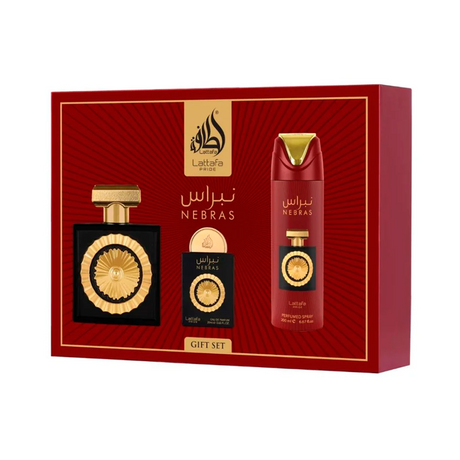 Lattafa Nebras 100Ml+200Ml+200Ml EDP Set (U)