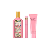 Gucci Set Flora Gorgeous Gardenia EDP 100ML+ Mini 10ML + Body Lotion 50 ML (M)