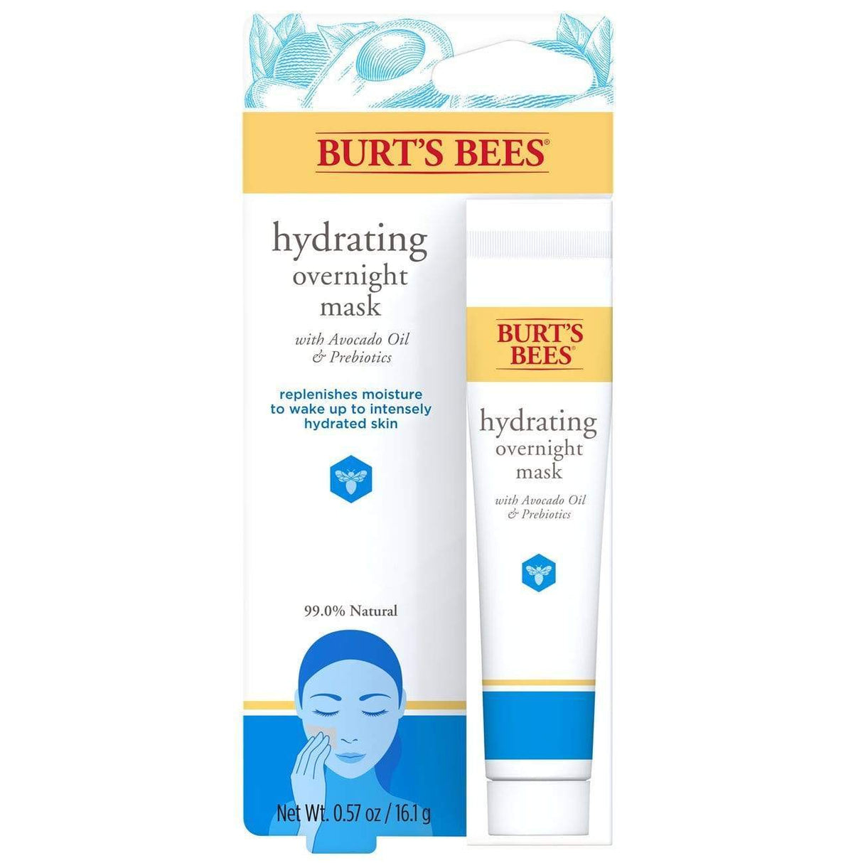 Burt's Bees Máscara Hidratante nocturna 16gr