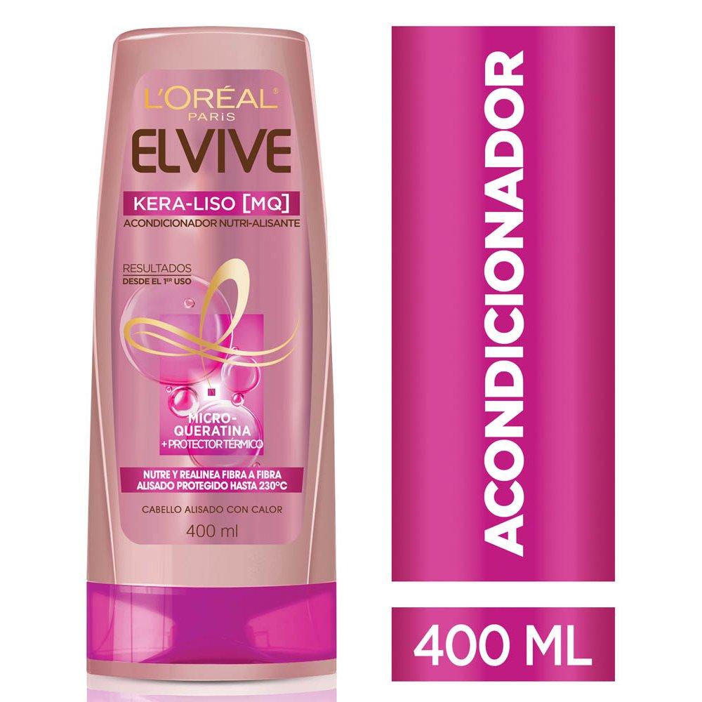 Elvive Acondicionador Kera-Liso MQ 400 ML